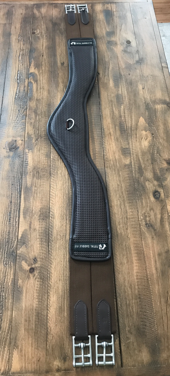 Eventing Girth Product Review: Total Saddle Fit Synthetic Shoulder Relief Girth ...