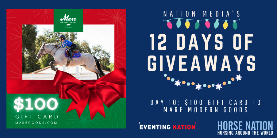 12 Days of Giveaways Day 10: Win a $100 Gift Card to Mare Modern Goods   Eventing Nation - Three-Day Eventing News, Results, Videos, and Commentary