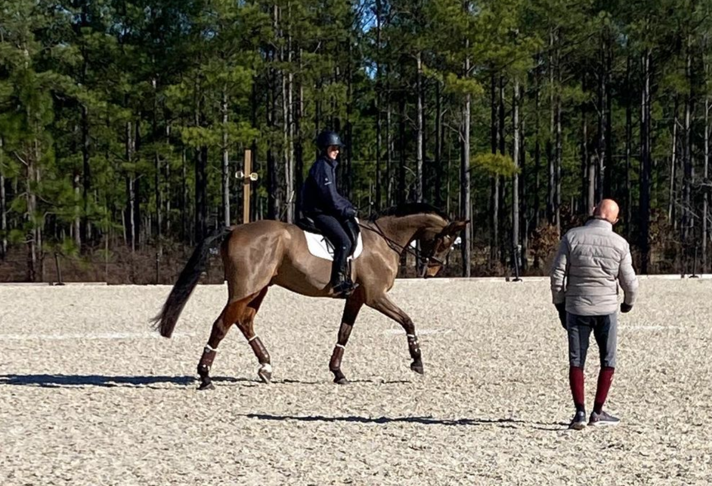 Snaps from the 2022 Emerging Athlete Eventing 25 Assessment Sessions