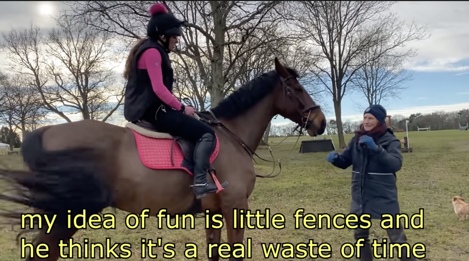 Friday Video from SmartPak: A Cross Country Lesson with Lucinda Green