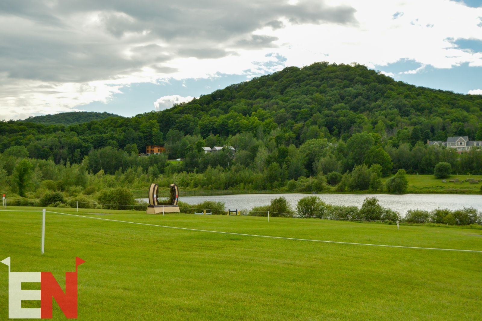 Beautiful Bromont Walk the 4*L Cross Country with German Team Coach