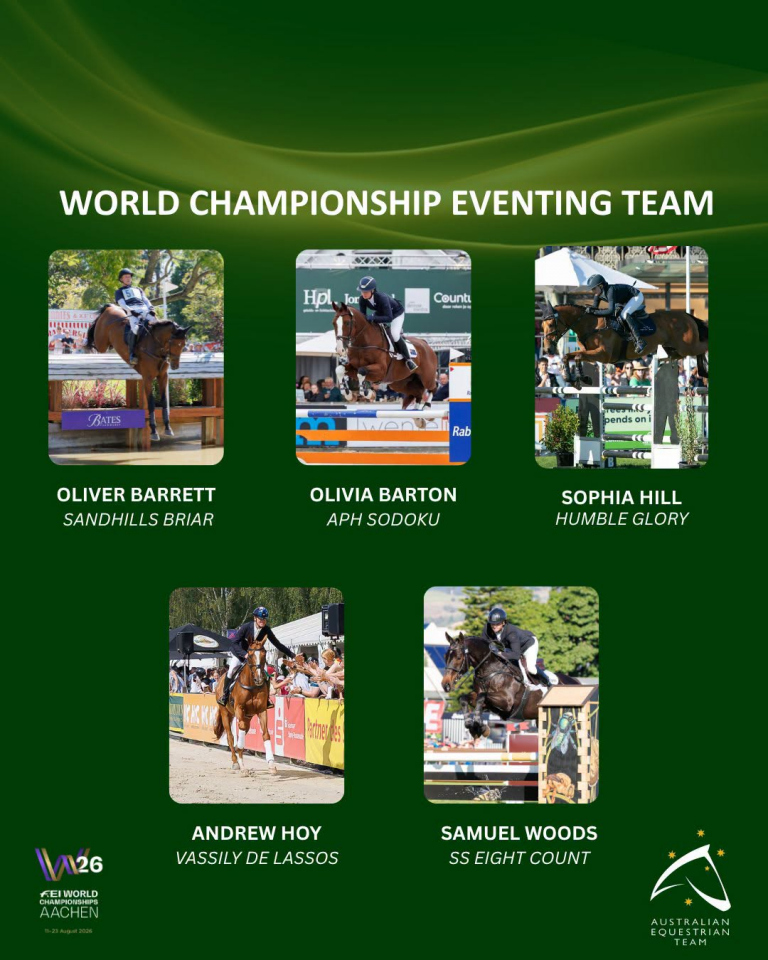 Equestrian Australia Taps Final Roster for FEI Eventing World ...