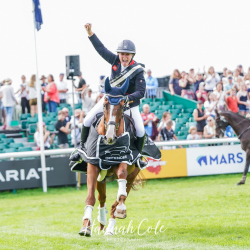 25 years and finally, a Big B for Gemma Stevens with Chilli Knight. Photo by Hannah Cole Photography.