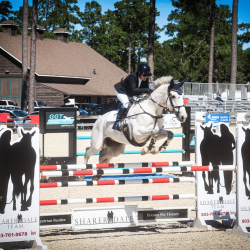 Kim Severson and Cooley Corraghy Diamond lead the CCI4*-S at Stable View Oktoberfest. Photo via Stable View press release.