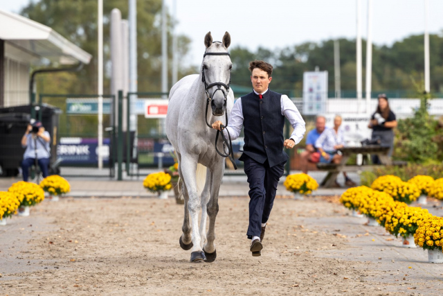 Tom McEwen looks to continue his hot streak, trotting up this week at Boekelo with Isa. 